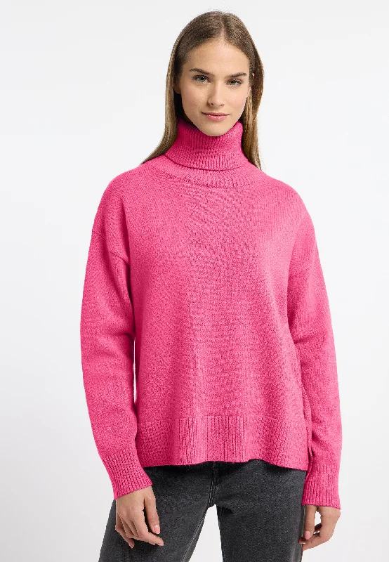 FRIEDA & FREDDIES Crazy Pink Jumper Toggled Drawstring Belted