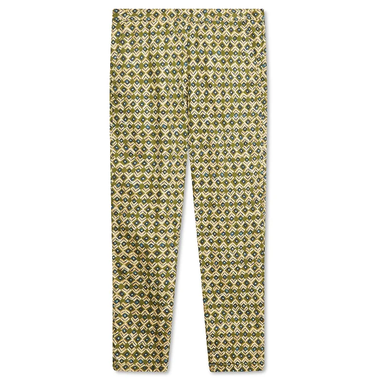 Women’s Paolo Print Trousers Trousers Solid Black