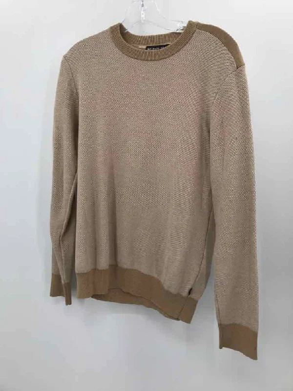 Pre-Owned Michael Kors Tan Size Small Sweater Machine Wash Dry Clean Hand Wash