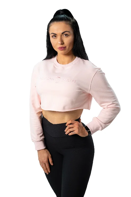 Cropped Jumper Oversized Loose Flowy