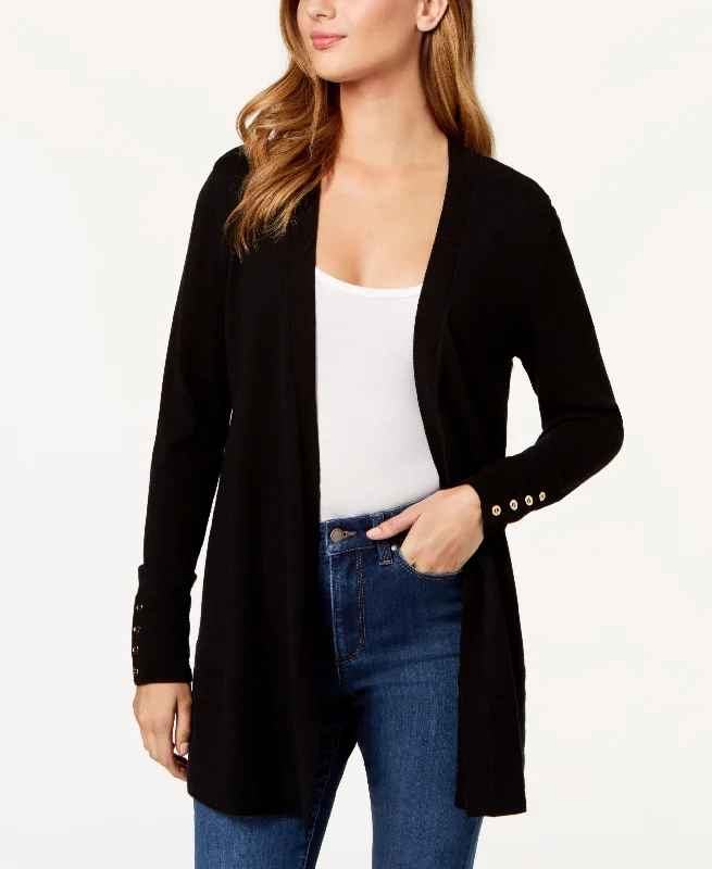 Charter Club Petite Open Front Cardigan Boxy Cardigan Fitted Cardigan A-Line