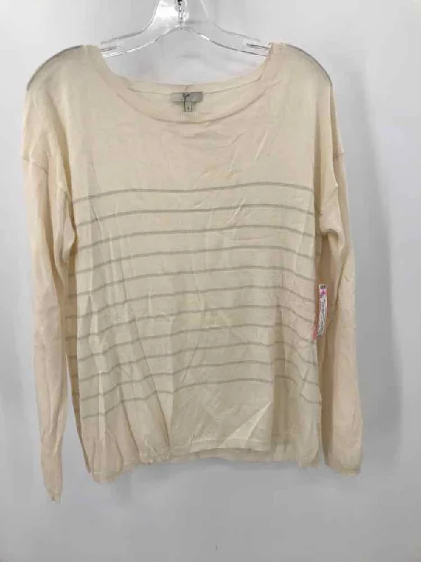 Pre-Owned Joie Ivory Size Medium Sweater Spandex Blend Rayon Blend Denim Blend