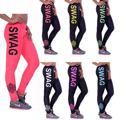 Plus Size Women's Leggings SWAG Letters Leggins Workout Pants Trousers Fitness Modal Women Plus Size Clothing Trousers Yoga Stretchy Plus Size Women's Leggings SWAG Letters Leggins Workout Pants Trousers Fitness Modal Women Plus Size Clothing Trousers Yoga Stretchy