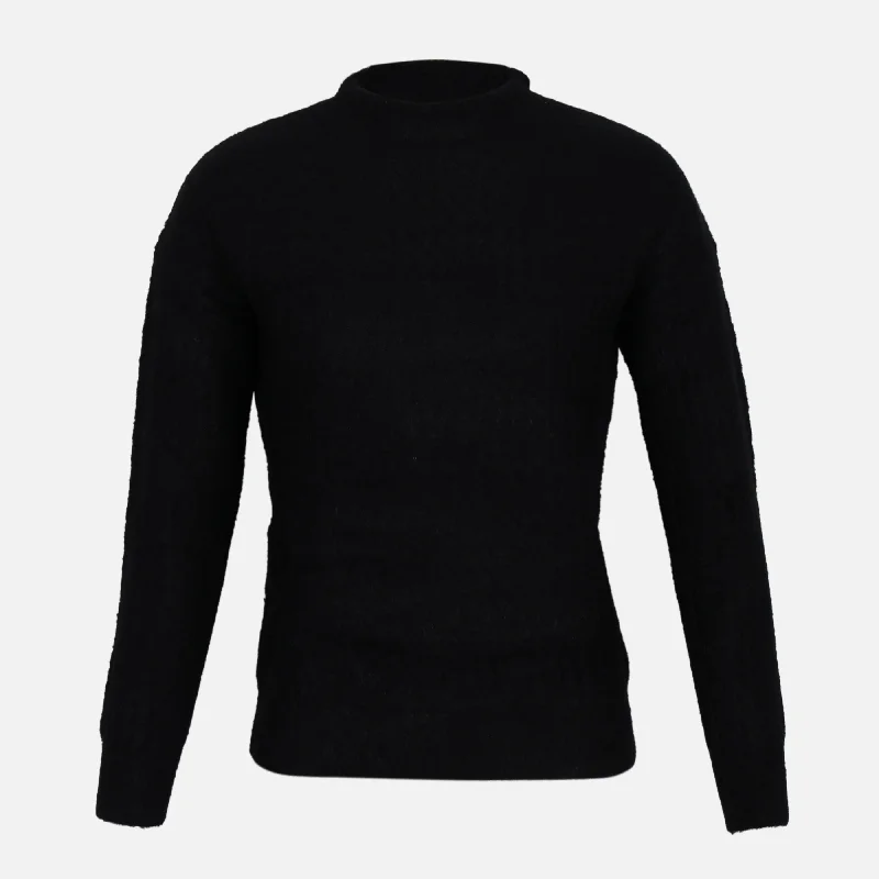 LADIES SWEATER Collared Crew Neck Turtle Neck