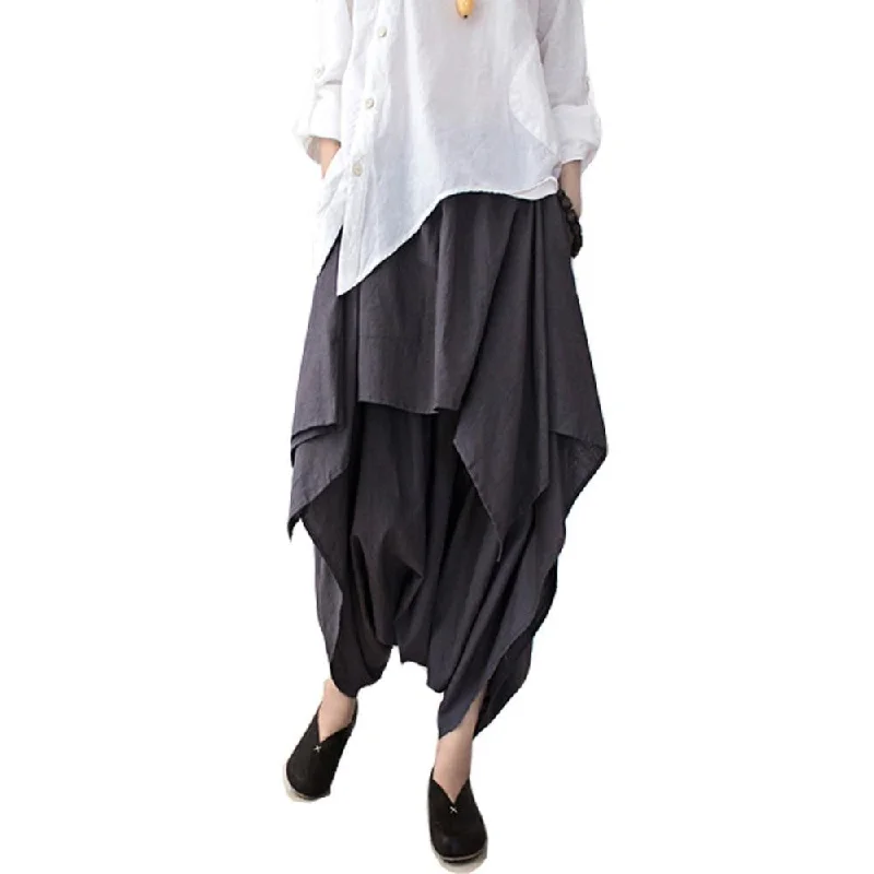 Women Pants Cotton Linen Ruffled Harem Pants Women Trousers Women Camouflage Casual Pants Women Trousers Vintage Classic Women Pants Cotton Linen Ruffled Harem Pants Women Trousers Women Camouflage Casual Pants Women Trousers Vintage Classic