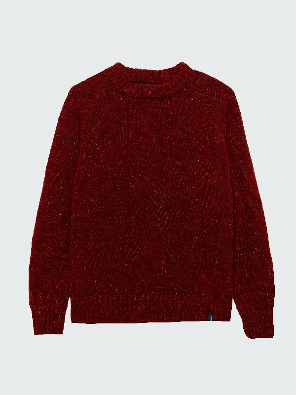Women's Farne Crew Neck Knit Jumper Oversized Loose Flowy