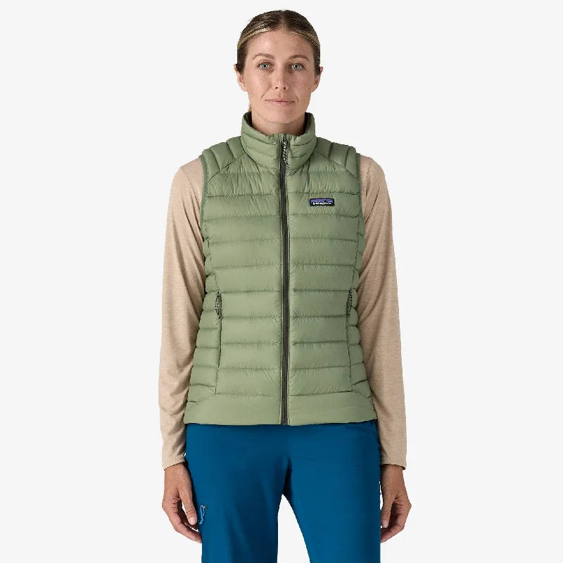 Patagonia Women's Down Sweater Vest High Neck Crew Neck V-Neck