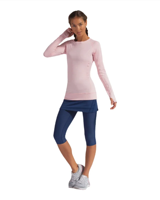 Bloq UV Women's Pullover 2012 - Tickle Me Pink Bateau Neck Pullover