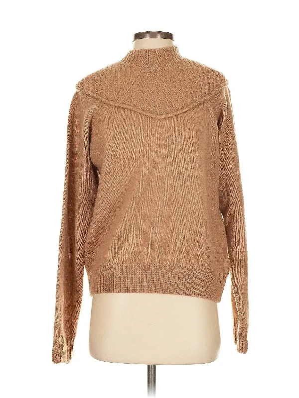 Wool Pullover Sweater Thick Cable Knit