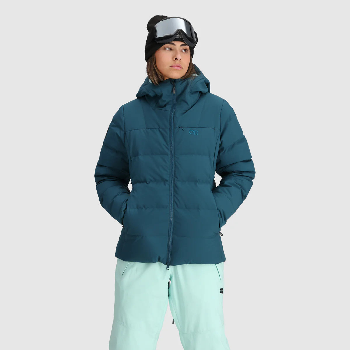 Snowcrew Down Jacket (Women's) Oversized Jacket Tailored Jacket Straight Jacket