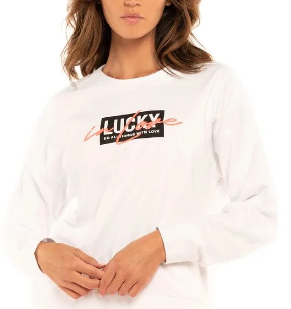 Women's Lucky in Love Pullover Cap Sleeve Casual