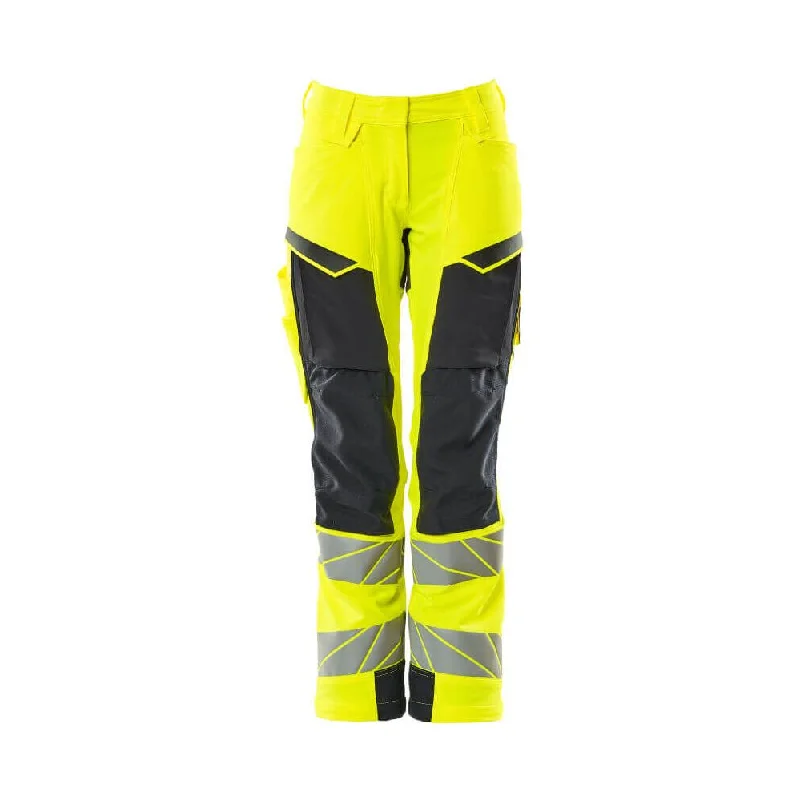 Mascot Hi-Vis Trousers Kneepad Stretch 19078-511 - Womens, Accelerate Safe, Diamond Fit Trousers Occasion Special Mascot Hi-Vis Trousers Kneepad Stretch 19078-511 - Womens, Accelerate Safe, Diamond Fit Trousers Occasion Special