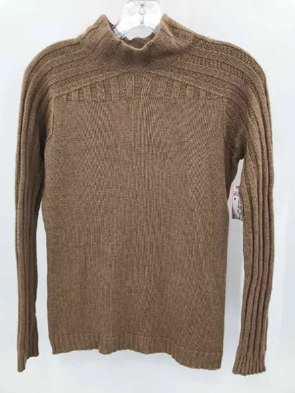 Pre-Owned Escada Tan Size 38 Sweater Machine Wash Dry Clean Hand Wash