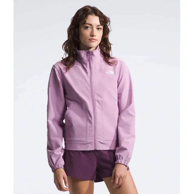 Willow Stretch Jacket A-Line Jacket Boat Neck Shawl Collar