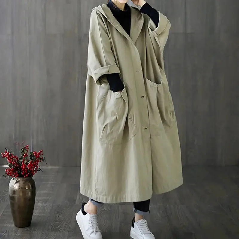 Womens Long Breasted Trench Coat Midi Length Overcoat Women's Casual Jackets Style Coat Women B-27564 Denim Jacket Leather Jacket Suede Jacket Womens Long Breasted Trench Coat Midi Length Overcoat Women's Casual Jackets Style Coat Women B-27564 Denim Jacket Leather Jacket Suede Jacket