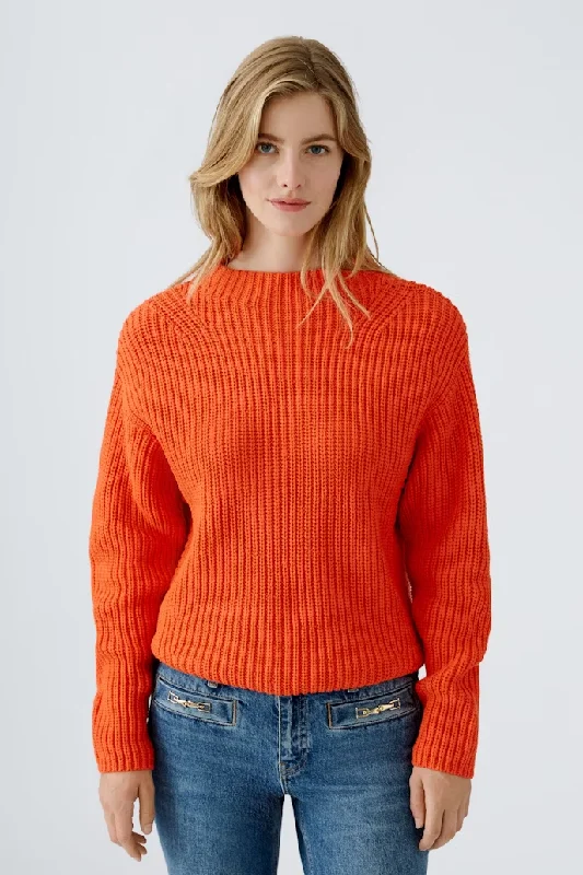 OUI Orange Jumper Transparent Opaque Sheer