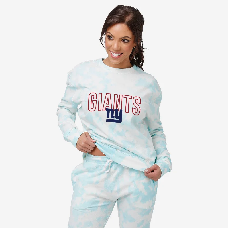 New York Giants Womens Cloud Coverage Sweater Thin Thick Dense