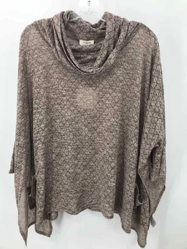 Pre-Owned Umgee Brown Size Small Sweater Cashmere Blend Cotton Blend Poly Blend