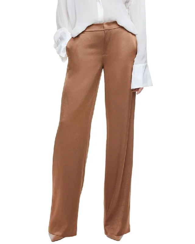 alice + olivia Calvin Wide Leg Trouser Trousers Top Rated