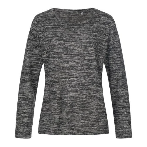 Stedman Womens/Ladies Stars Crew Neck Knitted Sweater Hooded Caped Shawl Collar