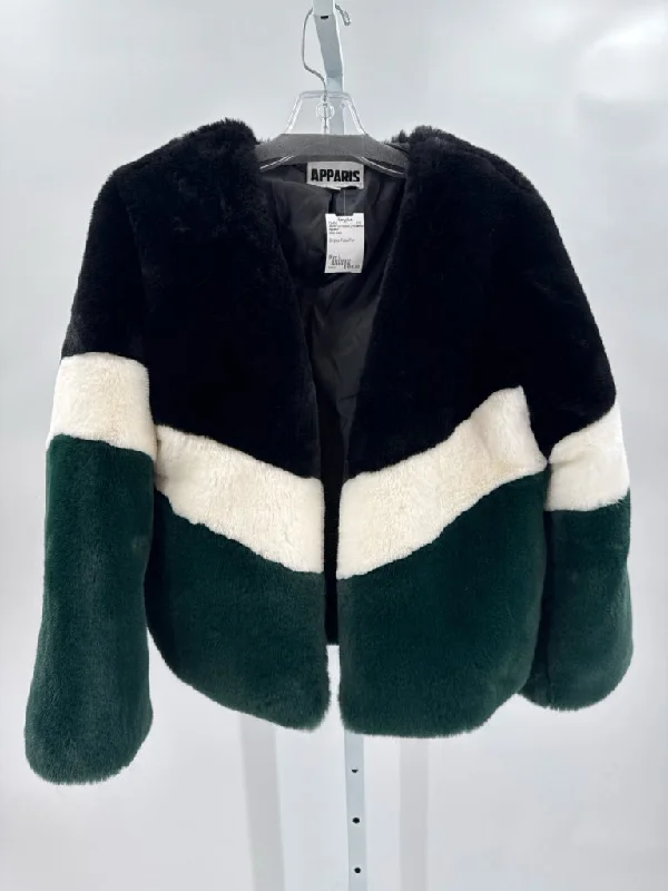 Apparis Size L Jackets OUTDOOR (Pre-owned) Faux Fur Fabric Real Fur Fabric Shearling Fabric Apparis Size L Jackets OUTDOOR (Pre-owned) Faux Fur Fabric Real Fur Fabric Shearling Fabric