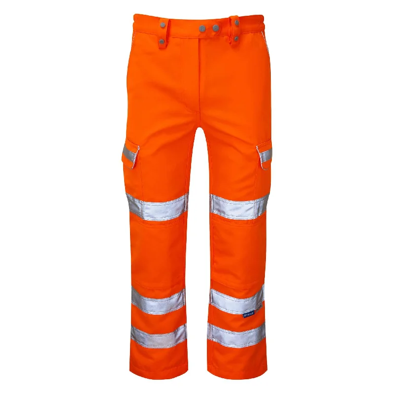 PULSAR PR336LDS Ladies Rail Spec Hi Vis Knee Pad Combat Trousers Trousers Bridal Satin PULSAR PR336LDS Ladies Rail Spec Hi Vis Knee Pad Combat Trousers Trousers Bridal Satin
