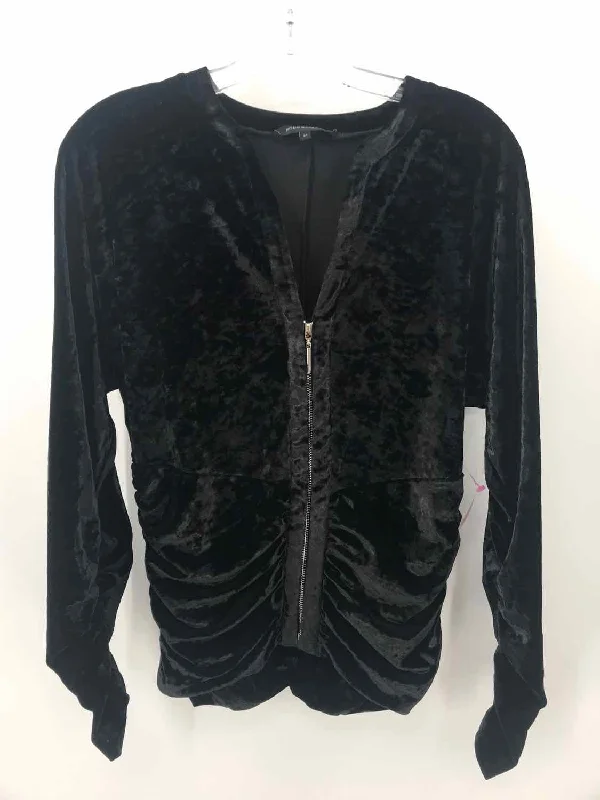 Pre-Owned BCBG Black Size 44 Sweater Sequined Glittery Shiny