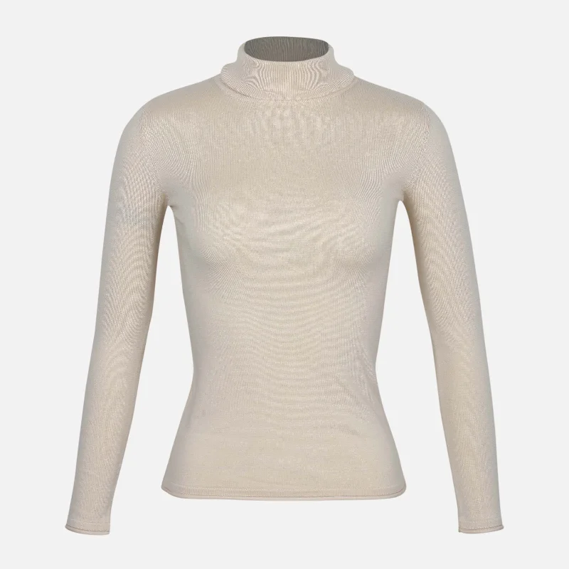 LADIES SWEATER ROLLNECK Sweater Knitwear Pullover