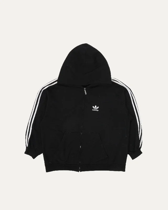 Adidas YE24 Zip-Up Hoodie Hoodie with Back Slit Movement Comfort