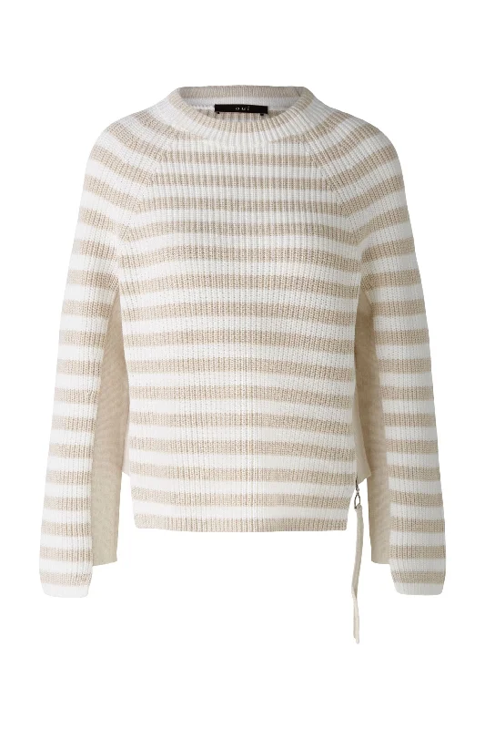 OUI WHITE JUMPER Neon Metallic Matte