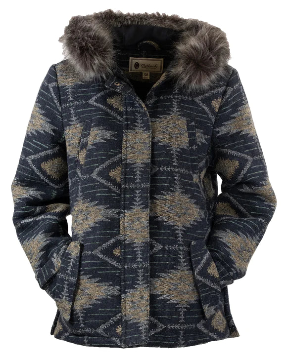 OUTBACK TRADING CO. WOMENS MYRA JACKET Fleece Jacket Down Jacket Feather Jacket