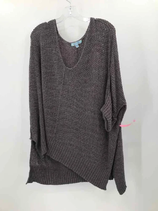 Pre-Owned She + Sky Purple Size One Size Sweater Wool Fabric Cashmere Fabric Tweed Fabric