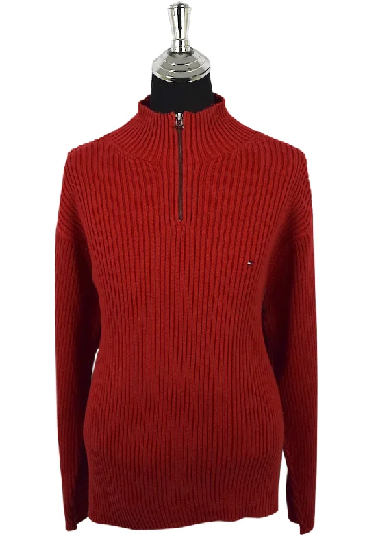 Tommy Hilfiger Brand Knitted Pullover Wide Sleeve Pullover