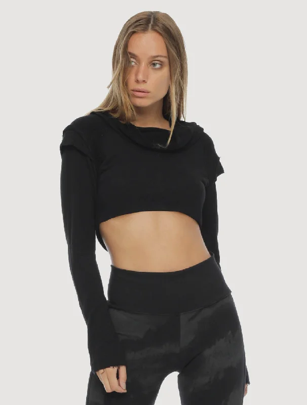 XB Rmx Crop Sweater Anti-Pilling Anti-Shrink Durable