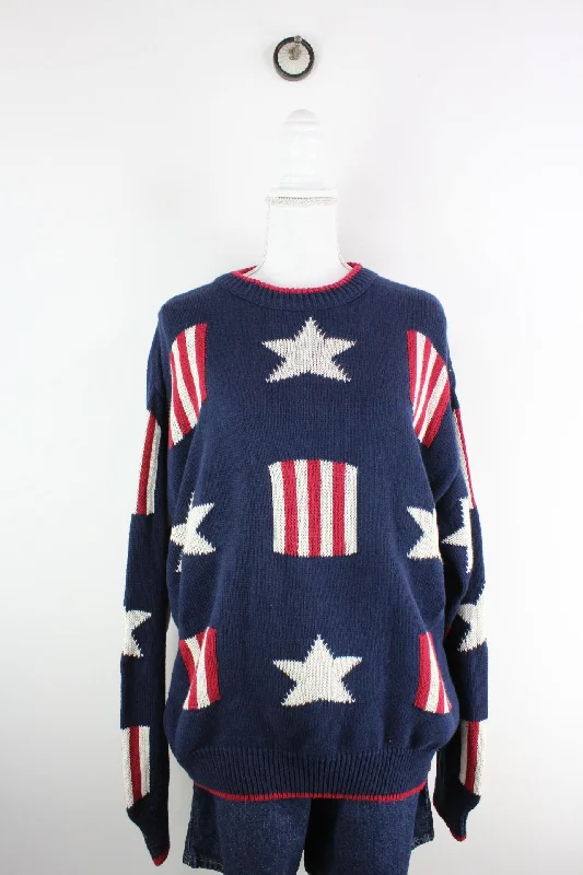 Vintage American Edition Pullover (L) Bolero Style Sweater