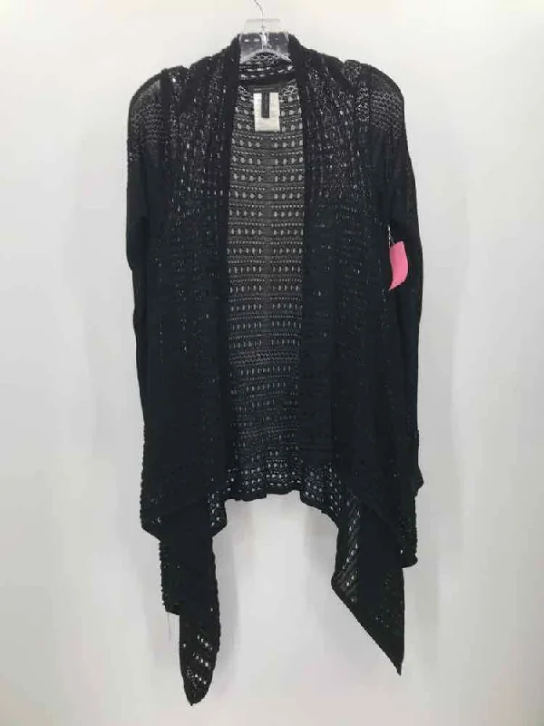 Pre-Owned BCBG Black Size Medium Sweater High Neck Crew Neck V-Neck