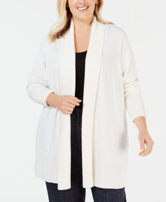 Charter Club Plus Size Cardigan Sweater Wool Cardigan Cotton Cardigan Cashmere Cardigan