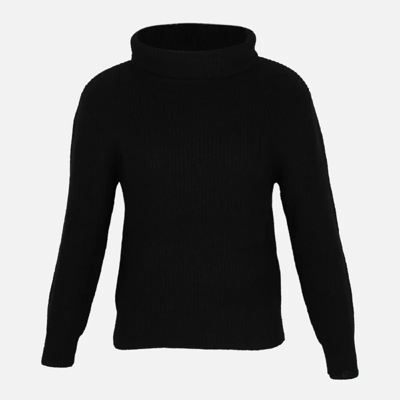 LADIES SWEATER ROLL NECK Boat Neck Shawl Collar Notched Collar