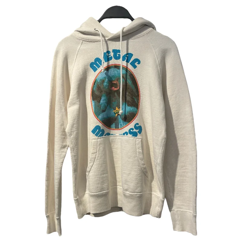 HYSTERIC GLAMOUR/Hoodie/White/Cotton/ Hoodie with Tie-Dye Psychedelic Retro