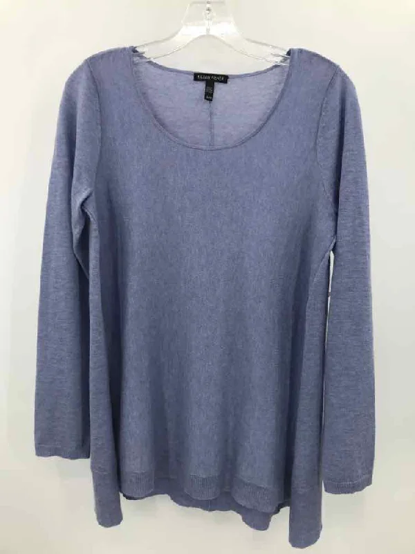 Pre-Owned Eileen Fisher Blue Size XS Sweater Lightweight Heavyweight Midweight