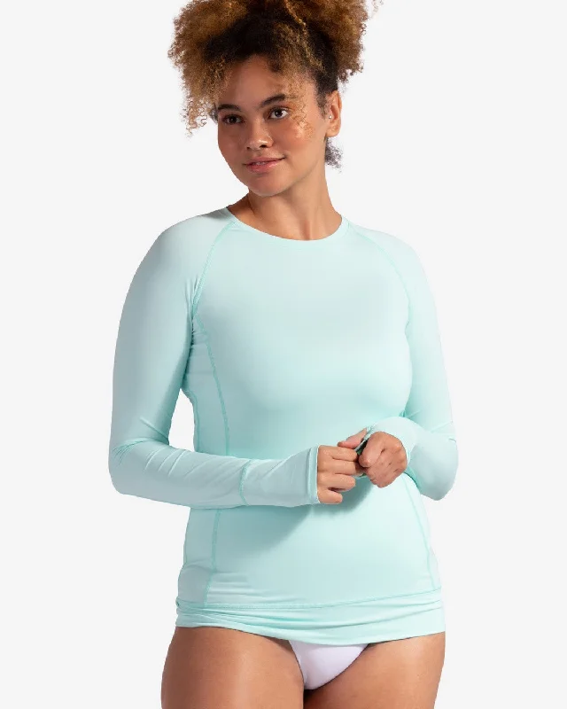 Bloq UV Women's Pullover 2012 - Mint Boxy Neck Sweater