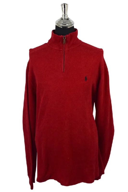 Ralph Lauren Brand Knitted Pullover Tapered Sleeve Pullover