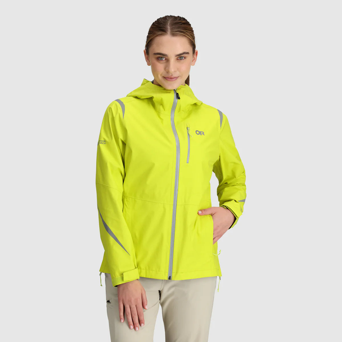 Aspire II GORE-TEX® Jacket (Women's) Notch Collar Peter Pan Collar Cowl Neck