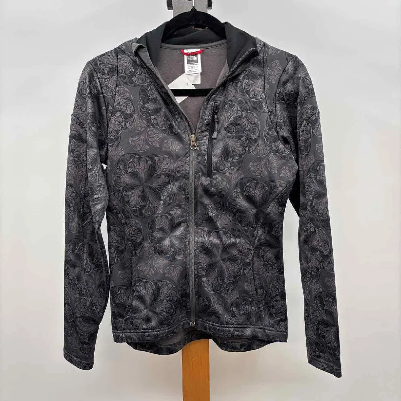 The North Face Women's Size XS Gray Print Jacket Notch Collar Jacket Peter Pan Collar Jacket Cowl Neck Jacket The North Face Women's Size XS Gray Print Jacket Notch Collar Jacket Peter Pan Collar Jacket Cowl Neck Jacket