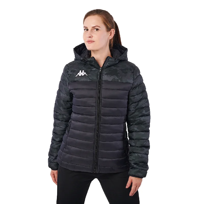 Kappa Womens Training Lamezia Black Camouflage Peformance Jacket Tailored Jacket Straight Jacket A-Line Jacket Kappa Womens Training Lamezia Black Camouflage Peformance Jacket Tailored Jacket Straight Jacket A-Line Jacket