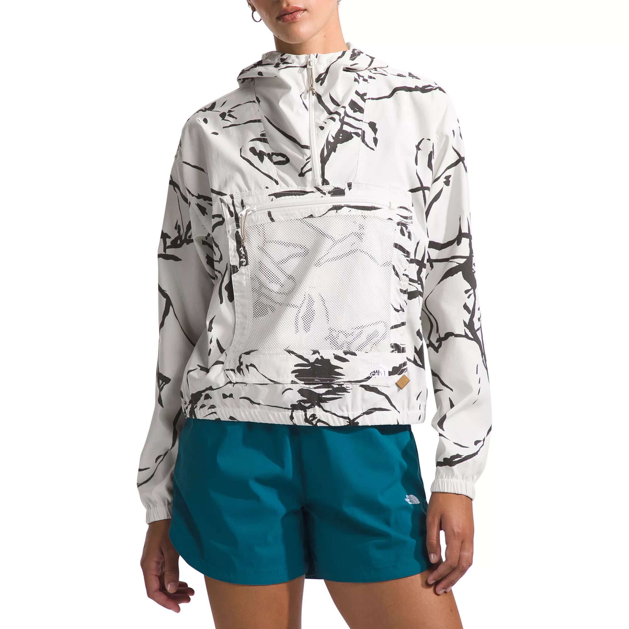 Women's The North Face | Class V Pathfinder Pullover | White Boat Neck Sweater