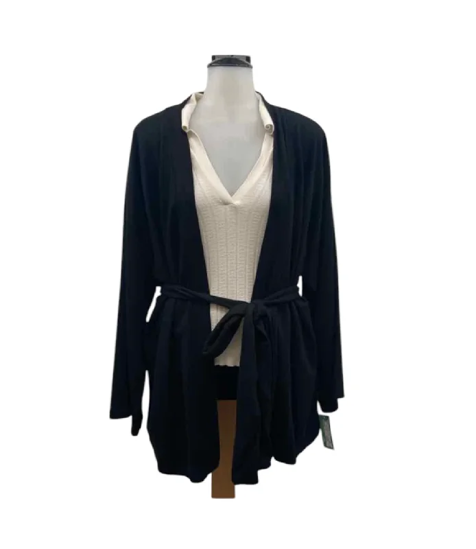 Universal standard Women's Size XS Black Solid Jacket Chenille Jacket Brocade Jacket Lace Jacket Universal standard Women's Size XS Black Solid Jacket Chenille Jacket Brocade Jacket Lace Jacket