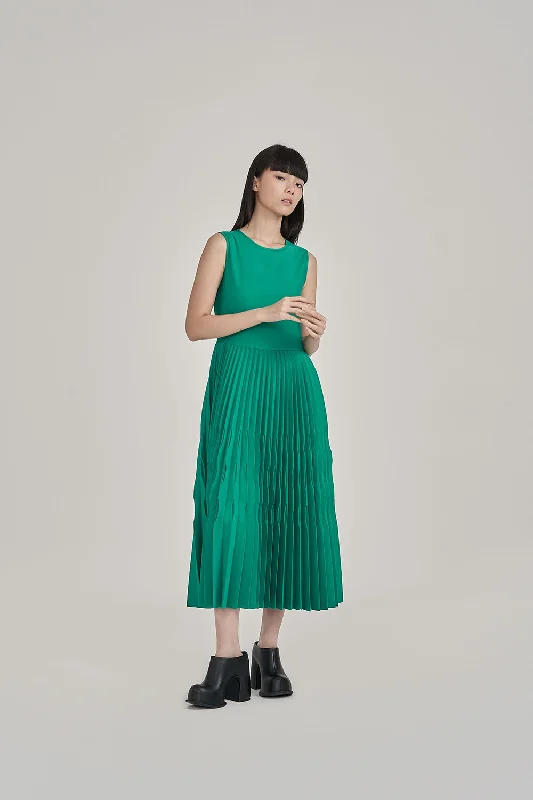 Enna Pleat Dress