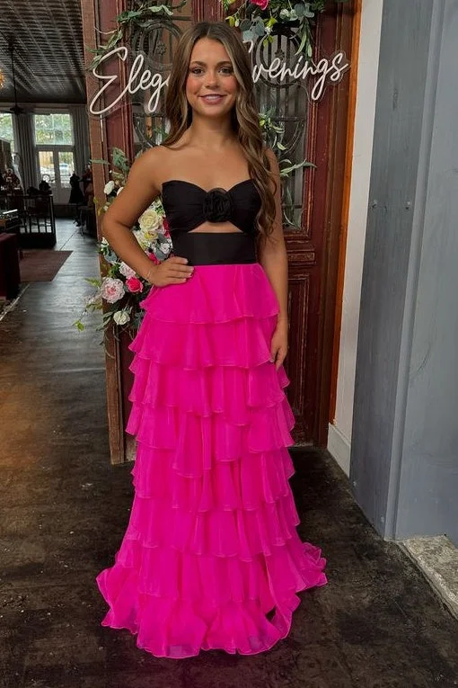 Black And Fuchsia