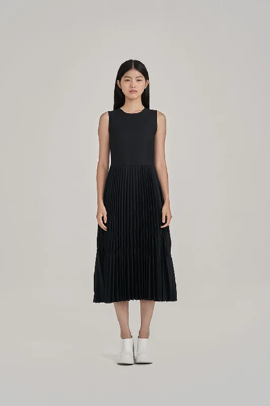 Enna Pleat Dress